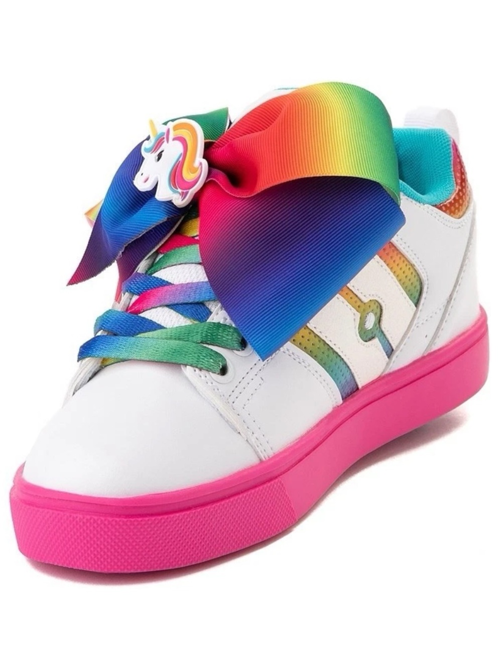 Heelys | HES10327H  Racer 20 Jojo Siwa Pink Rainbow Youth Size 3 Girls Sneakers